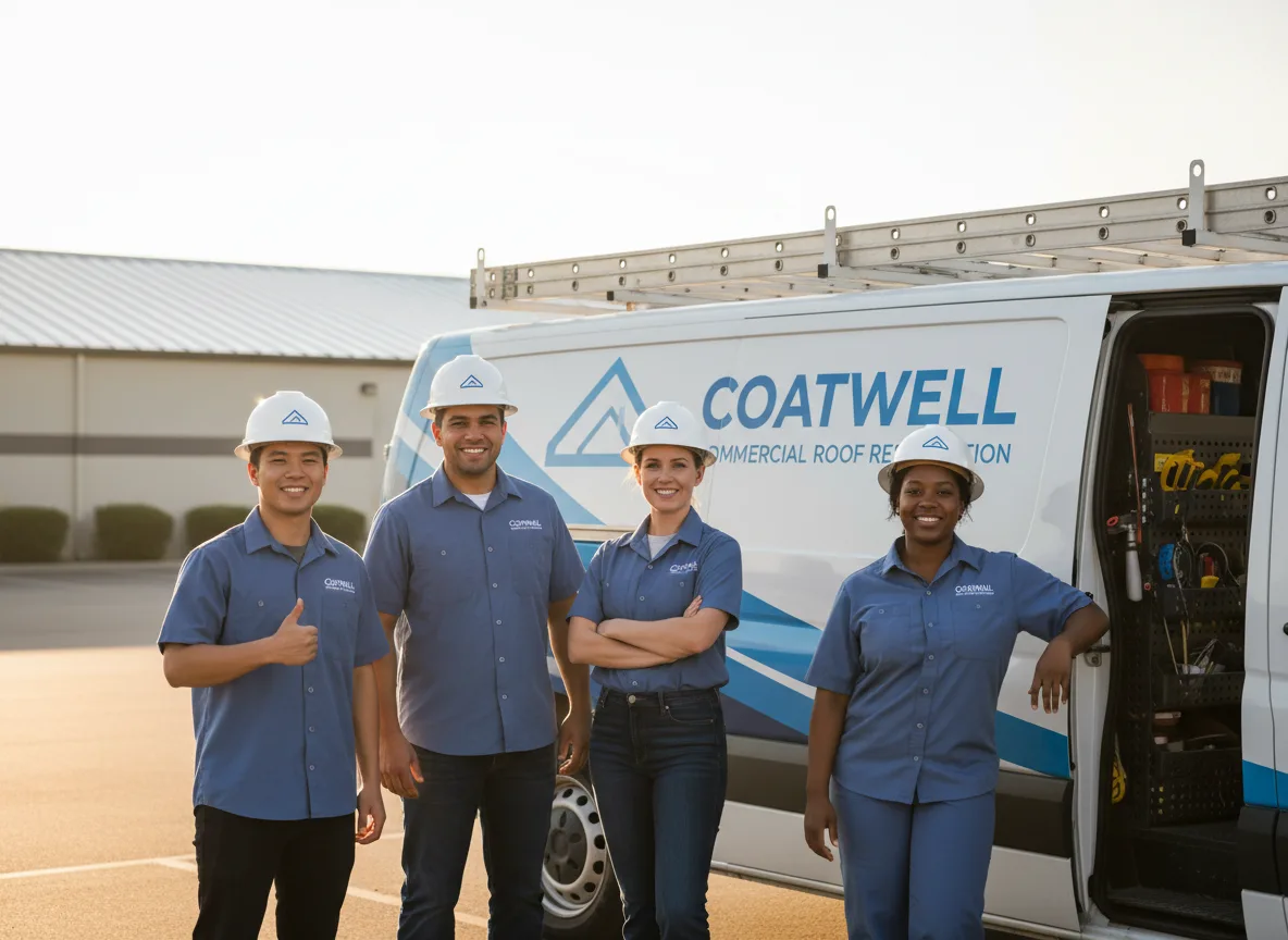 Commercial roof coating company in Forest Hill, MD